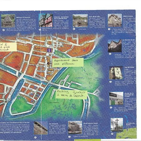 Spacieux T3 lumineux dans quartier historique avec wifi Redon Extérieur photo