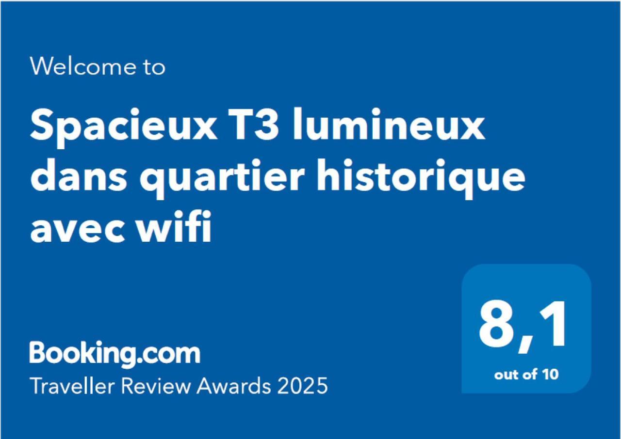 Spacieux T3 lumineux dans quartier historique avec wifi Redon Extérieur photo